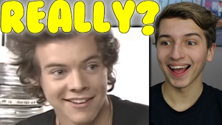 Harry Styles quotYoure the womanizer rightquot Reaction [upl. by Anirtap]