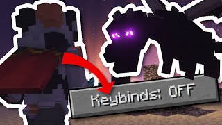 Can I Beat Minecraft WITHOUT Using Keybinds [upl. by Reinaldo834]