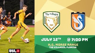 The Villages SC vs Swan City SC USL2 Southeast Division [upl. by Camilla]