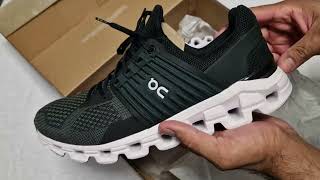 On Running Cloudswift Black Rock Unboxing and On Foot Review  Detailed Look [upl. by Codee]