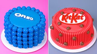 Beautiful OREO and KITKAT Cake Decorating Hacks  Most Amazing Fondant Cake Ideas [upl. by Sharona350]