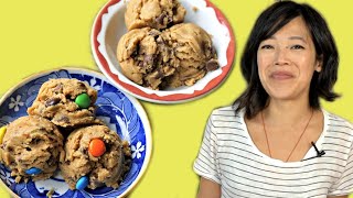 DIY Toll House EDIBLE Cookie Dough Recipe  Chocolate Chip amp Monster [upl. by Vashti]