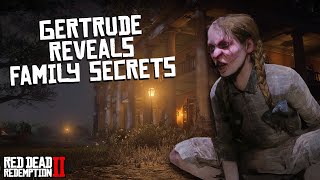 Gertrude Braithwaite Reveals Dark Family Secrets Red Dead Redemption 2 [upl. by Irollam]