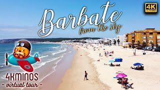 🛩️ Barbate from the Sky  4K Ultra HD  Flying Virtual Tour Spain [upl. by Asnarepse]