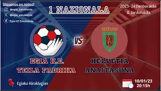 EGIA TEILA FABRIKA  HELVETIA ANAITASUNA [upl. by Nylirek933]