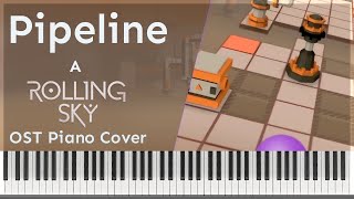 Pipeline Piano Cover by Me Oscar And Pajamaz  Rolling Sky Piano Covers [upl. by Mallina830]