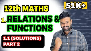 Class 12 Maths NCERT Chapter 1 Relations amp Functions Ex 11 Solution Part 2  2025  VidyaWise [upl. by Alexio434]