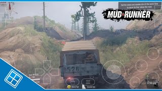 MudRunner Gameplay Windows on Android  Winlator v61 [upl. by Ekusoyr803]