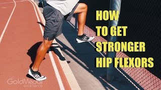 GET STRONGER HIP FLEXORS TO HELP WITH SPEED [upl. by Llenad]