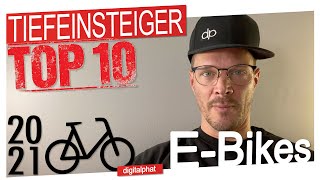 Top10 Tiefeinsteiger EBikes 2021 [upl. by Yarb]