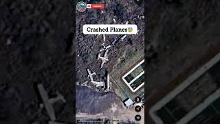 Airplanes Wreck Found On Google Earth 😱 shorts [upl. by Uella]