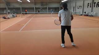 Tennis Drills  Grundschlag Training mit Sinn  30 Schläge hinter die Midcourt Linie [upl. by Redmond]