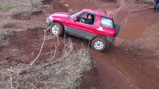 RAV4 MK1 UPHILL with LOCK 4WD [upl. by Idonah79]