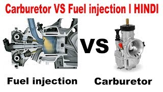 2018 Carburetor VS Fuel injection l HINDI Working Explain [upl. by Tansey]