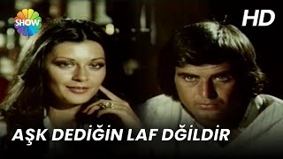 Aşk Dediğin Laf Değildir 1976  Türk Filmi  Tek Parça Full HD Tarık Akan amp Harika Değirmenci [upl. by Rihsab]