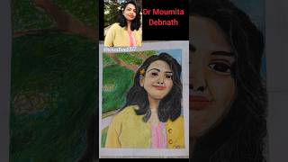 DrMoumita Debnath drawing with oil pestal we want justice for moumita Debnathmoumitadebnathart [upl. by Nimesh]