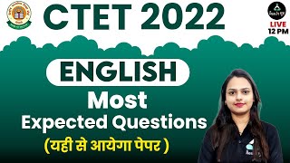 Class31 Mock Test  CTET 2022 English  Niharika Mam  Result Guru [upl. by Timoteo]