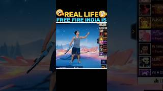 FREE FIRE INDIA IS REAL LIFE🥹para SAMSUNG A3A5A6A7J2J5J7S5S6S7S9A20A30A50A70 shorts [upl. by Tiloine]