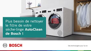 Plus besoin de nettoyer le filtre de votre sèchelinge AutoClean de Bosch [upl. by Kristal671]