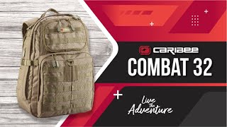 Caribee Combat 32L Backpack  Product Tour [upl. by Anilyx]