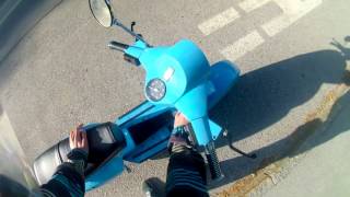 Vespa PK 50 Polini 112 ccm Tuning [upl. by Cassy]