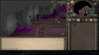 How to get back to the Crystal Outcrop in the Abandoned Mine in OSRS Haunted Mine Quest Required [upl. by Ronn705]