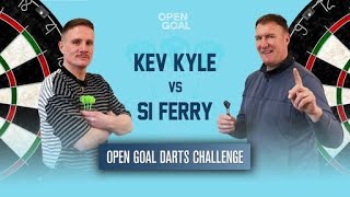 🎯 KEV KYLE vs SI FERRY DARTS CHALLENGE  Can Anyone Beat The Darts Champ Kevin Kyle [upl. by Ssyla]