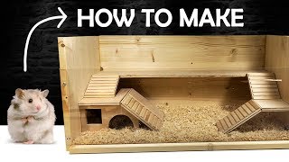 How to make a Hamster House  DIY Pet House  Rat House [upl. by Yelyah77]