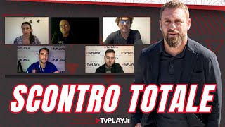 Roma ESONERO De Rossi  Scontro TOTALE in LIVE con VIVIANO e Camelio Volano Parole GROSSE [upl. by Arella]