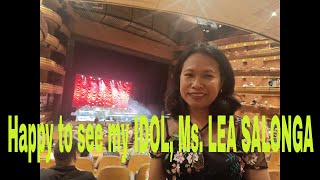 MY IDOL LEA SALONGAS CONCERT in CARDIFF WALES UK D [upl. by Hogle]