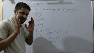 How to check the correctness of formula using dimensions [upl. by Kenneth]