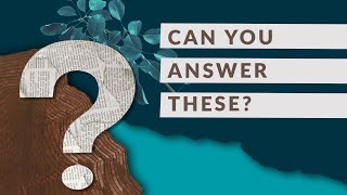 5 Apologetics Questions Every Christian Should Learn How to Answer [upl. by Neehsas]