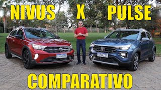 Comparativo Fiat Pulse x Volkswagen Nivus [upl. by Eelaroc]