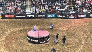 Lasso Rodeo Clown  PBR St Louis Missouri [upl. by Enelak]