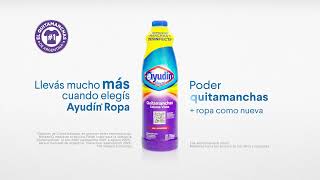 Llevás mucho más con Ayudín® Ropa [upl. by Groscr]