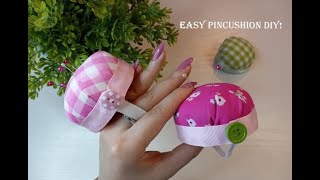 Easy Pincushion Crafts and DIY  Manualidades  ¡Fácil y Hermoso Alfiletero [upl. by Sutphin315]