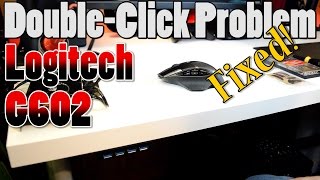 How to Fix the quotDoubeClickquot Problem on a Logitech G602 Wireless Gaming Mouse  Part 1 [upl. by Marchall222]