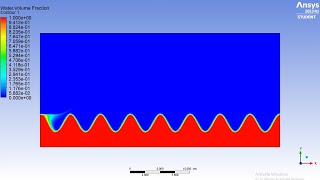 ✅💯✅ Ansys Fluent Project  39  CFD Analysis of Open Channel Flow  Waves  Multiphase Flow [upl. by Ulah664]