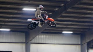 Tripp Sharp 4 at switchback mx indoor supercross [upl. by Gilbert]