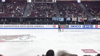 Fournier BeaudrySorensen 2021 Skate America rhythm dance fancam [upl. by Issirk]