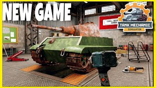 TANK MECHANIC SIMULATOR  NEW GAME  ANDROID IOS [upl. by Ortiz]