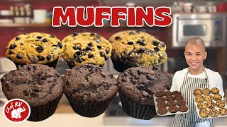 MUFFINS TWO WAYS SUPER DALI GAWIN PROMISE Chef RV’s Muffins [upl. by Converse]