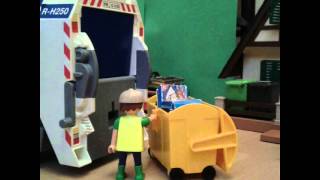 Vuilniswagen playmobil [upl. by Akram]