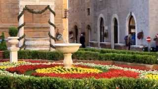 Pienza la Città dei Fiori Val dOrcia  Tuscany Italy [upl. by Keyte]