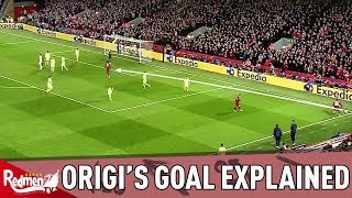 Origis Goal amp Trent’s Quick Corner Explained  Liverpool v Barcelona 40 [upl. by Mandi]