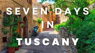 Escape to Tuscany Your Epic 7Day Itinerary 2024  Travel Guide 🇮🇹 [upl. by Loni]