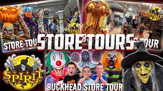 All Spirit Halloween 2023 Store Tours  Spirit Halloween Animatronics Compilation [upl. by Alleuqahs699]