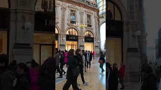 Milan’s iconic Galleria a masterpiece in the city 🏛️🎨 walksinitaly milano milanocity [upl. by Caia]