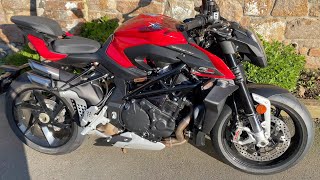 Test riding the 2022 MV Agusta Brutale 1000rs all 208hp [upl. by Felton303]