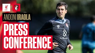 Press conference Iraola on Arne Slots Liverpool their physicality and Anfield test [upl. by Sirromaj]